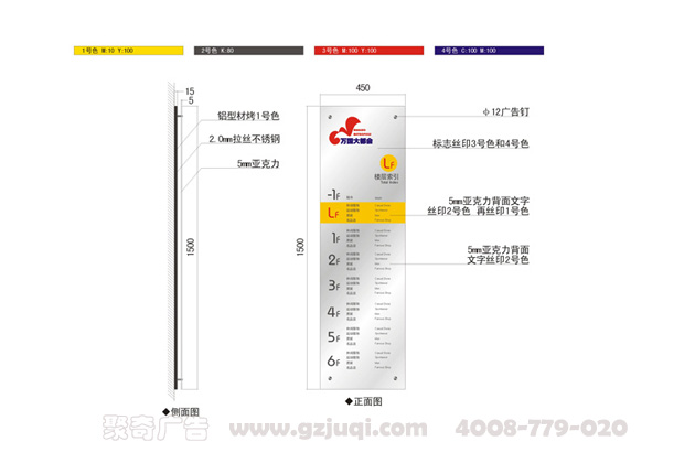 楼层指示牌 楼层指示牌